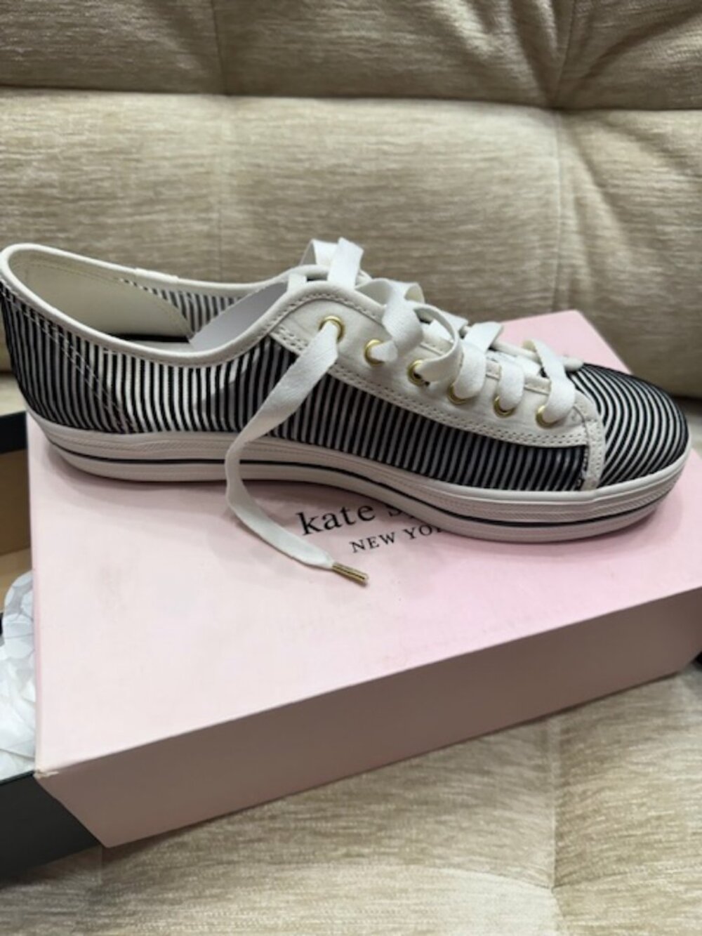 Keds x Kate Spade New York Striped Platform Sneakers 11